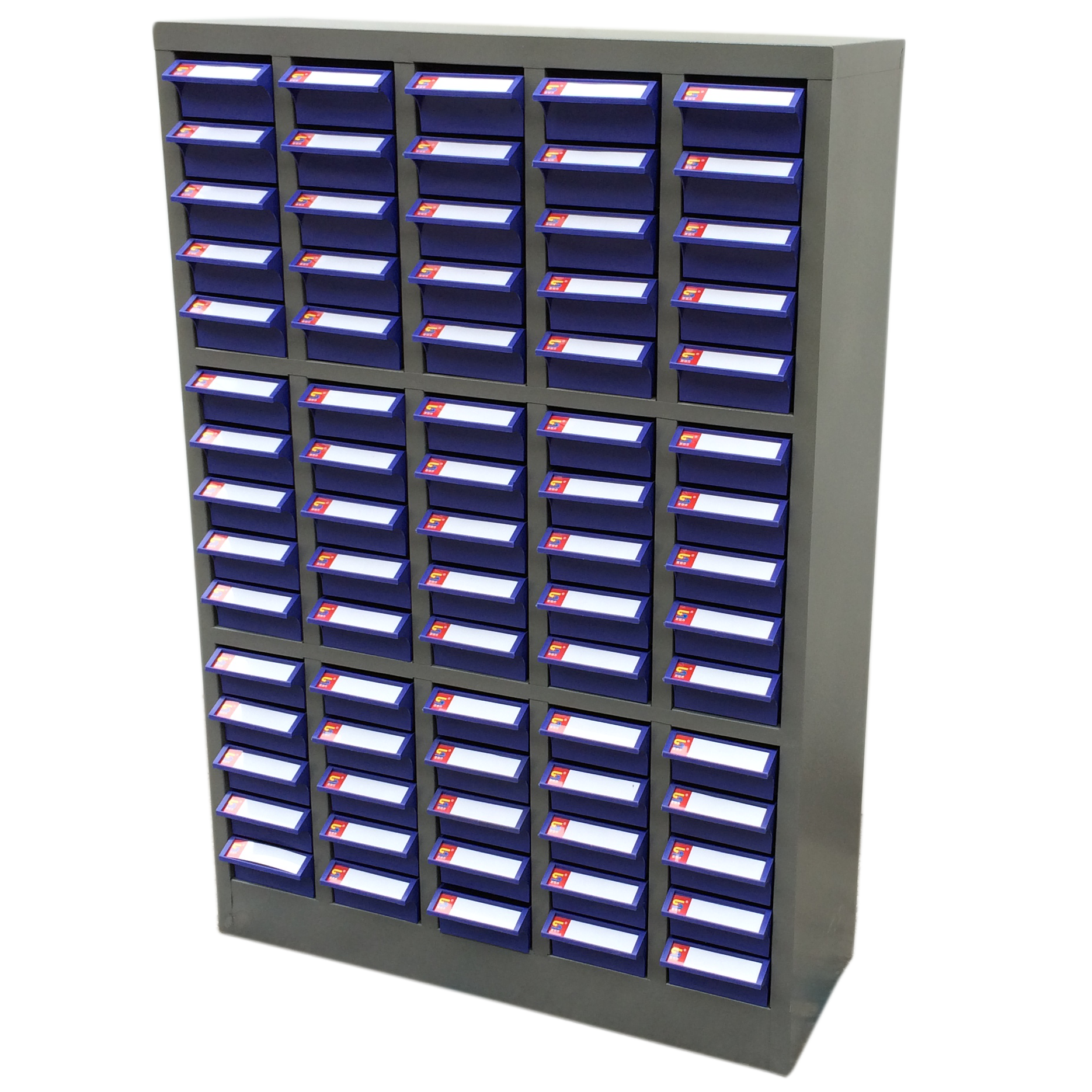 75 drawers Thickened iron screw parts cabinet hardware component cabinet small sample cabinet