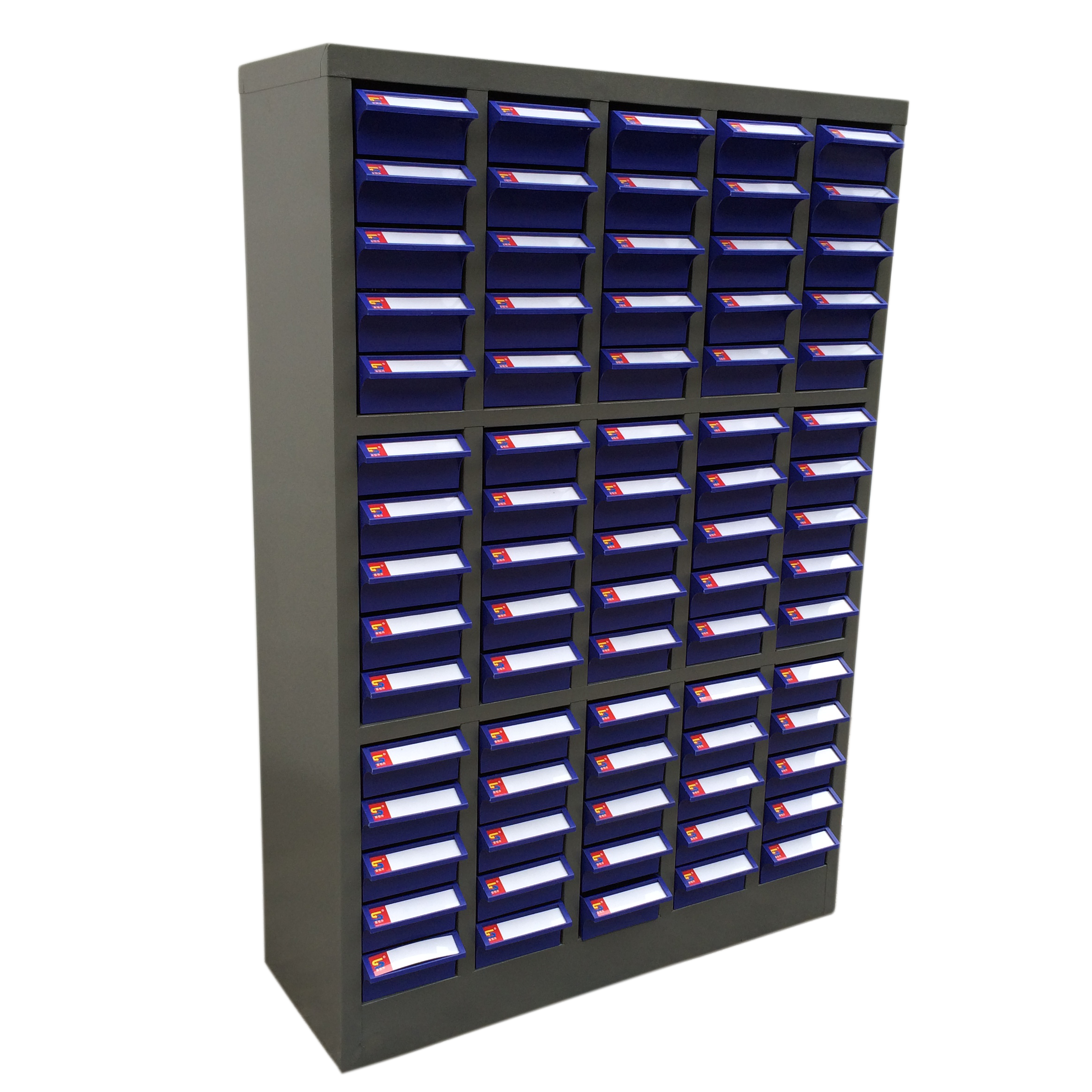75 drawers Thickened iron screw parts cabinet hardware component cabinet small sample cabinet