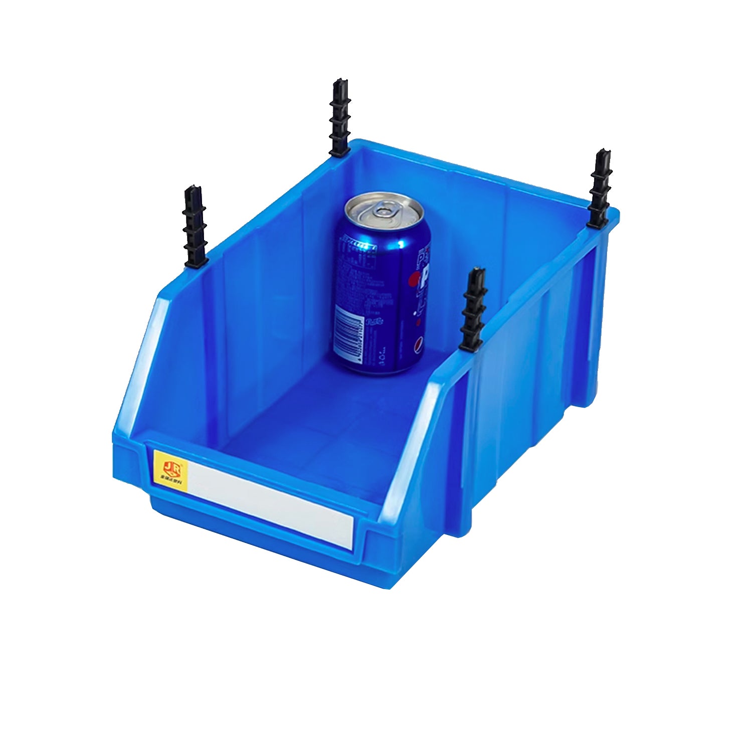 A3 blue 18pcs Bevel material box hardware parts box plastic shelf tool box screw storage box combined parts box