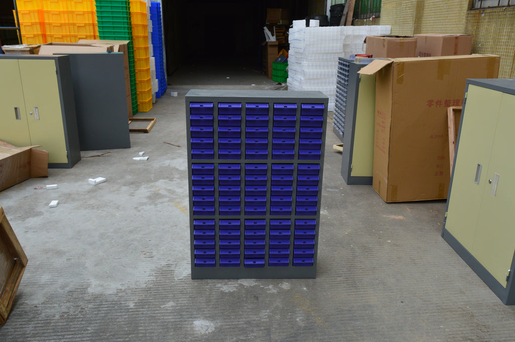 75 drawers Thickened iron screw parts cabinet hardware component cabinet small sample cabinet
